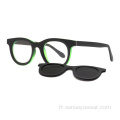 Clip de luxe biseau TR90 Polarisé sur les lunettes de soleil